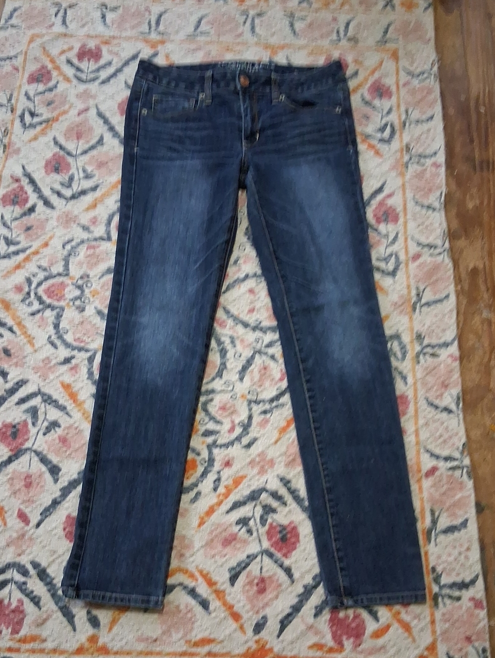 American Eagle Outfitters Dark Blue Skinny Jeans
